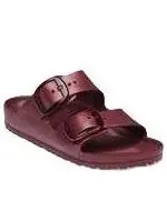 Женские сандалии с открытым носком Arizona Big Buckle Birkenstock — изображение 2 из 8, красный