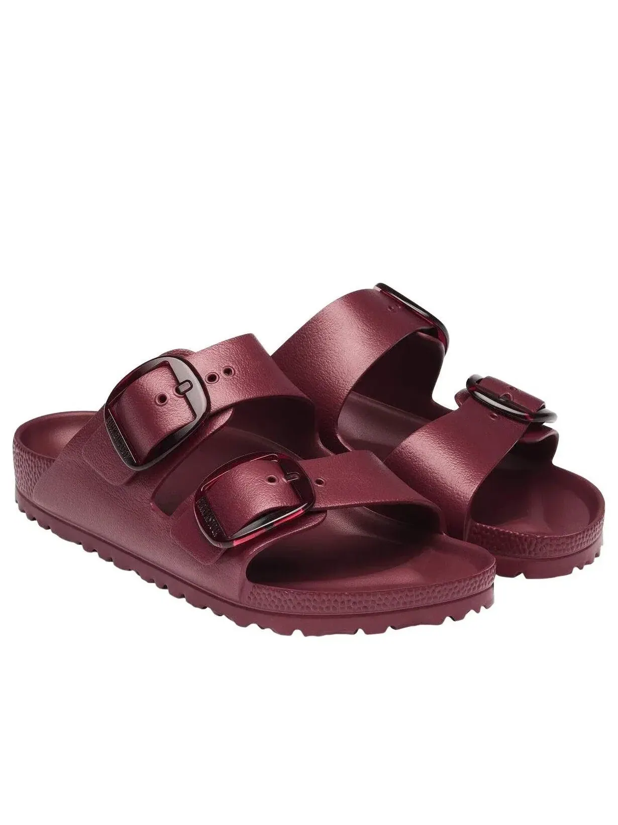 Женские сандалии с открытым носком Arizona Big Buckle Birkenstock — изображение 3 из 8, красный