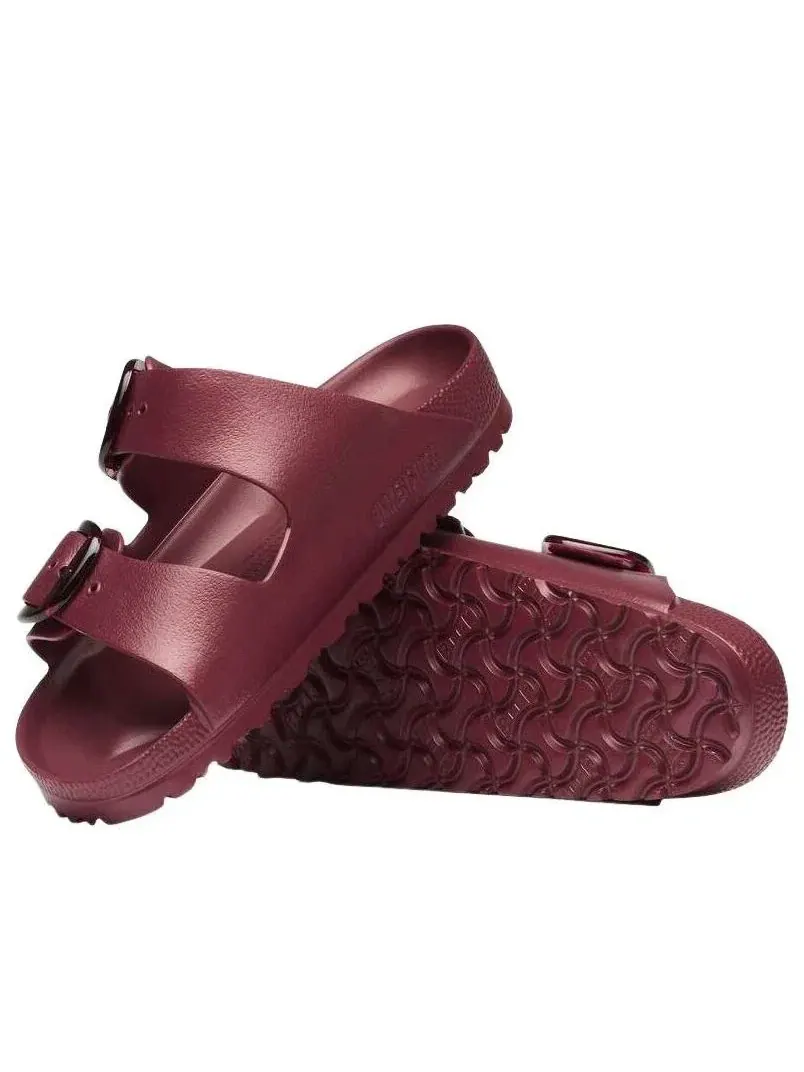 Женские сандалии с открытым носком Arizona Big Buckle Birkenstock — изображение 5 из 8, красный
