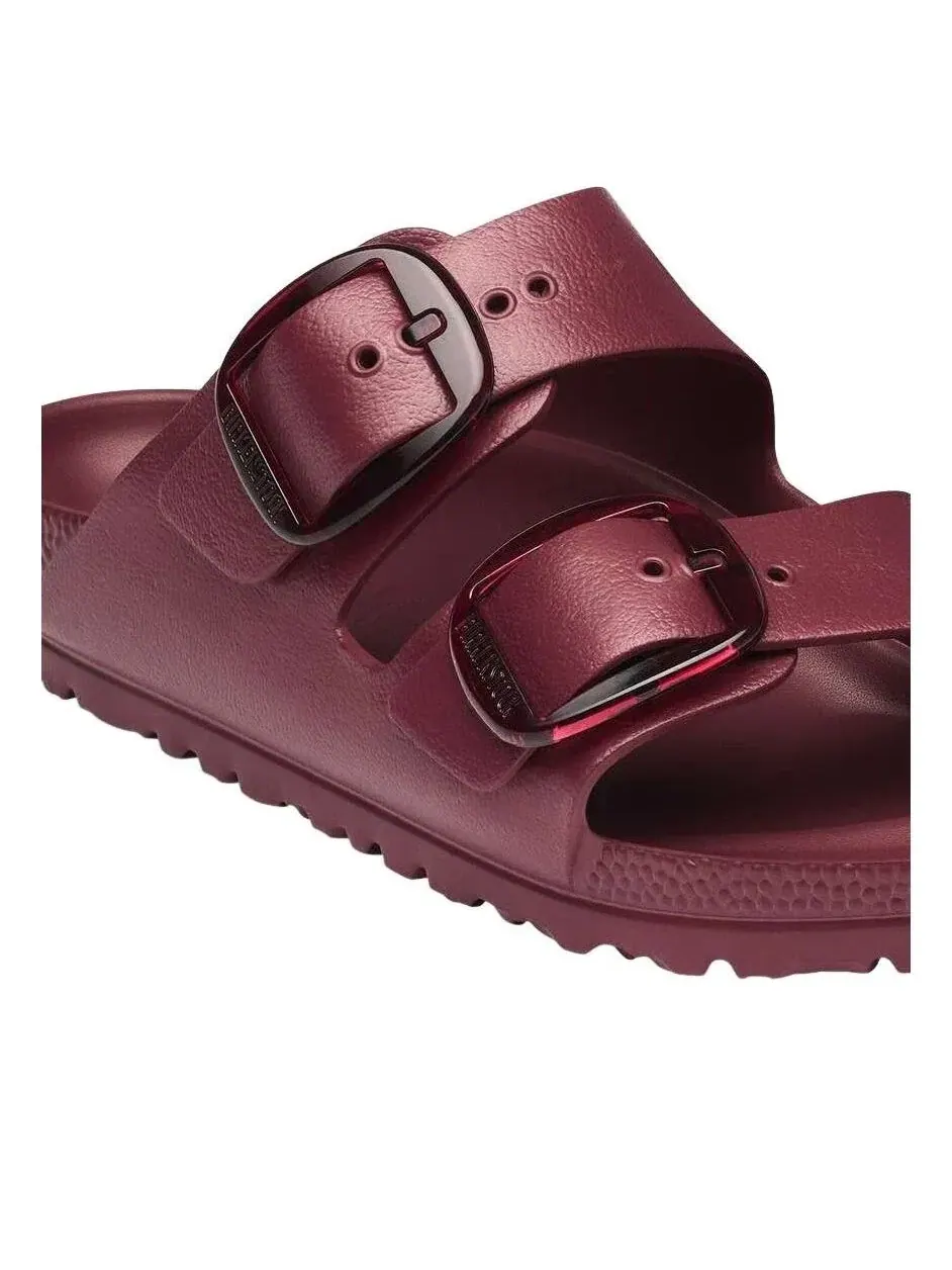 Женские сандалии с открытым носком Arizona Big Buckle Birkenstock — изображение 6 из 8, красный
