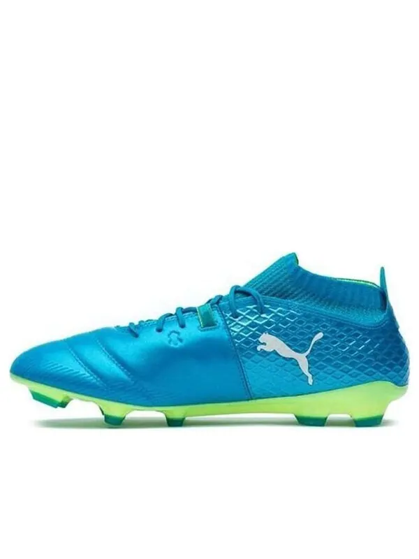 Кроссовки one 17.1 ag 'blue green' Puma — изображение 1 из 4, синий/зеленый