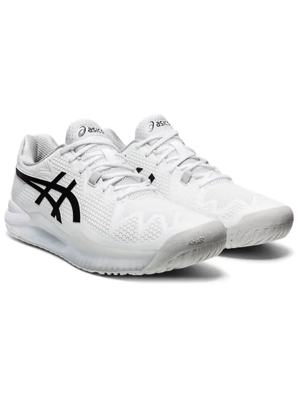 Кроссовки гель разрешение 8 Asics — изображение 3 из 4, черный/белый