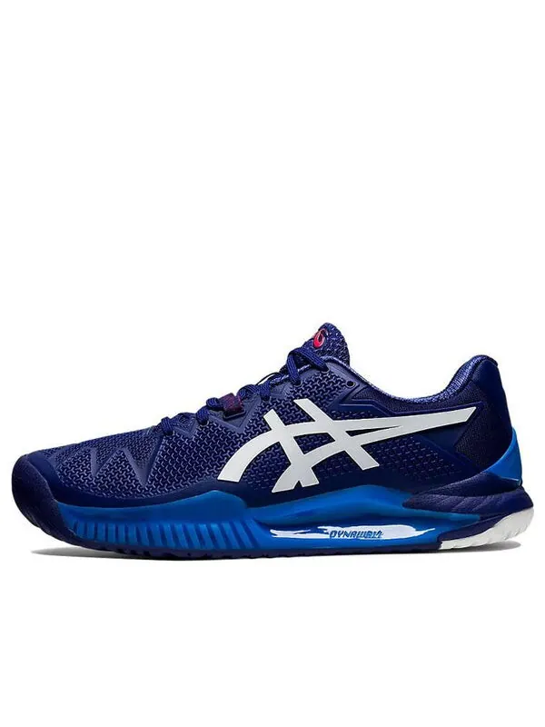 Кроссовки gel resolution 8 'dive blue' Asics — изображение 1 из 4, синий