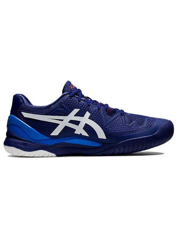 Кроссовки gel resolution 8 'dive blue' Asics — изображение 2 из 4, синий