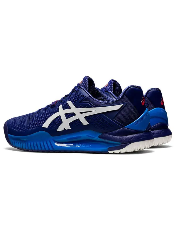Кроссовки gel resolution 8 'dive blue' Asics — изображение 4 из 4, синий