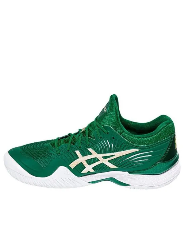 Кроссовки court ff 'novak australian open - kale' Asics — изображение 1 из 4, зеленый