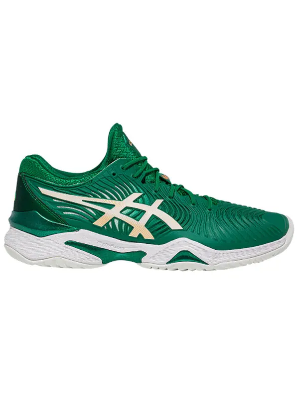 Кроссовки court ff 'novak australian open - kale' Asics — изображение 2 из 4, зеленый
