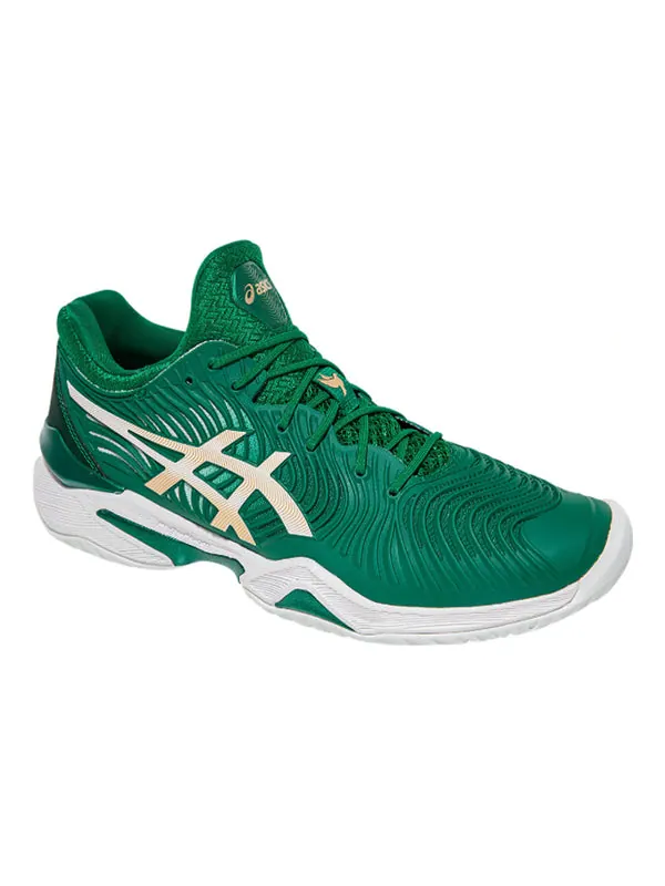 Кроссовки court ff 'novak australian open - kale' Asics — изображение 3 из 4, зеленый
