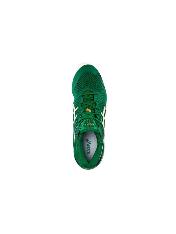 Кроссовки court ff 'novak australian open - kale' Asics — изображение 4 из 4, зеленый