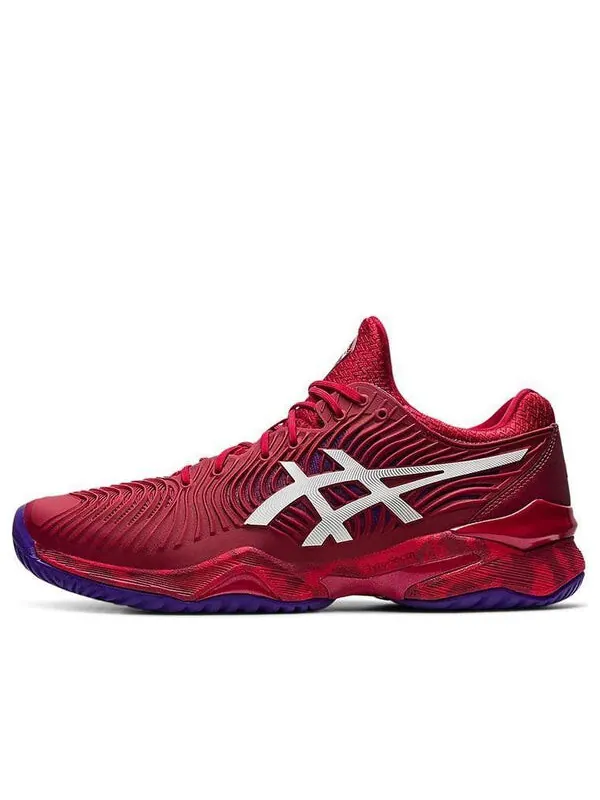 Кроссовки court ff novak 'french open - cranberry' Asics — изображение 1 из 4, красный