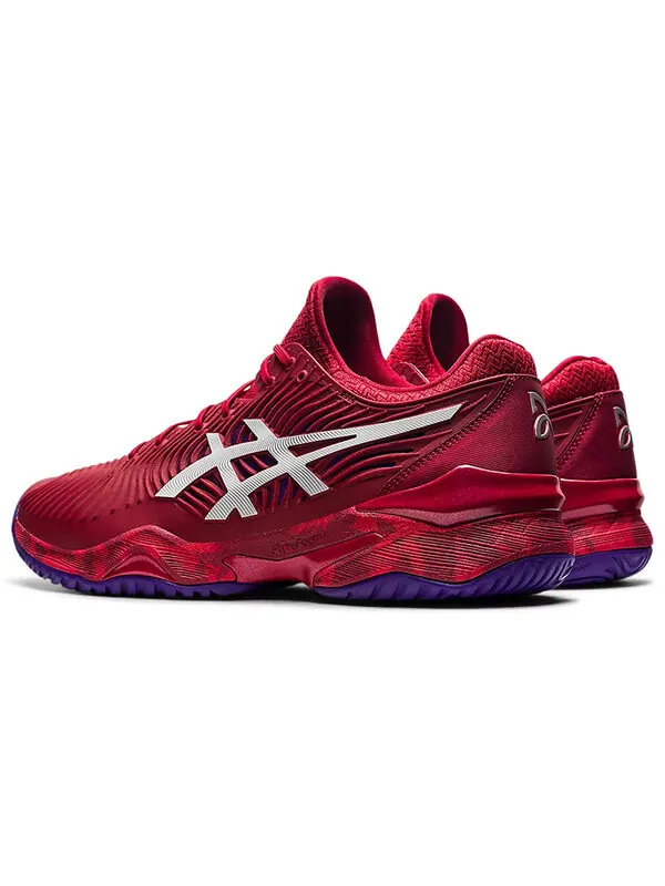 Кроссовки court ff novak 'french open - cranberry' Asics — изображение 4 из 4, красный