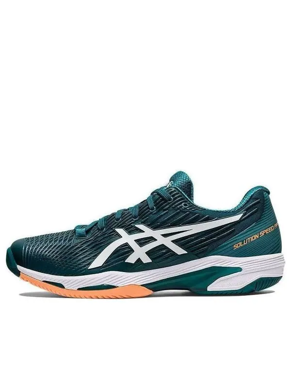 Кроссовки solution speed ff 2 'velvet pine' Asics — изображение 1 из 4, темный зеленый