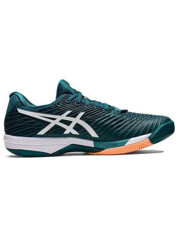 Кроссовки solution speed ff 2 'velvet pine' Asics — изображение 2 из 4, темный зеленый