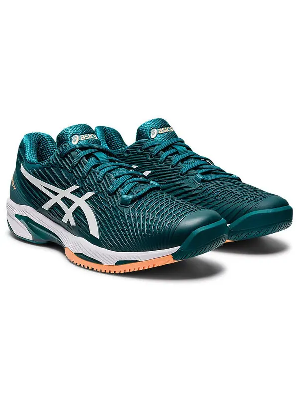 Кроссовки solution speed ff 2 'velvet pine' Asics — изображение 3 из 4, темный зеленый