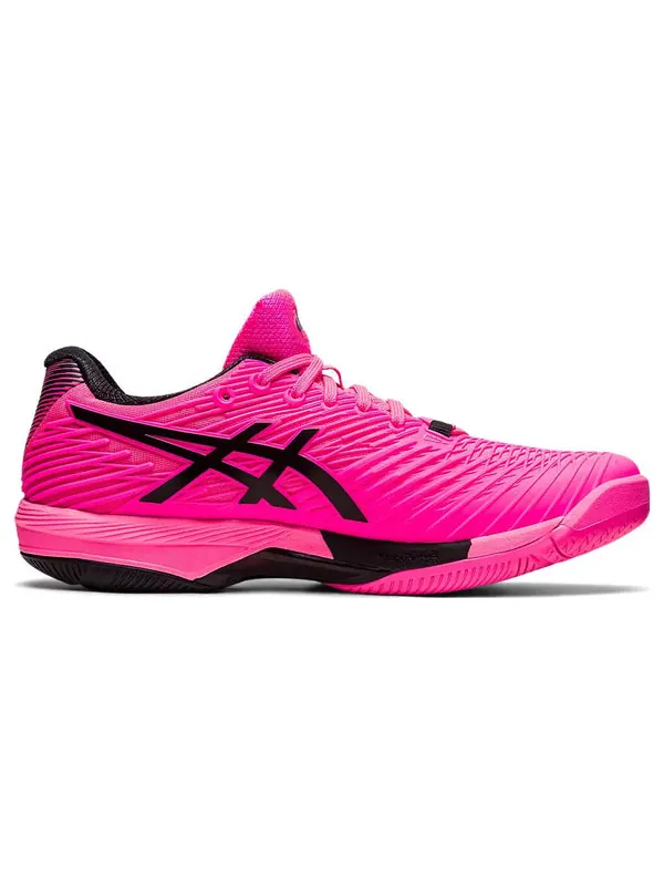 Кроссовки solution speed ff 2 'hot pink' Asics — изображение 2 из 4, розовый/черный