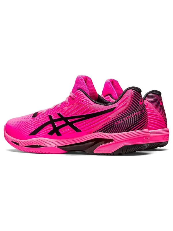 Кроссовки solution speed ff 2 'hot pink' Asics — изображение 4 из 4, розовый/черный