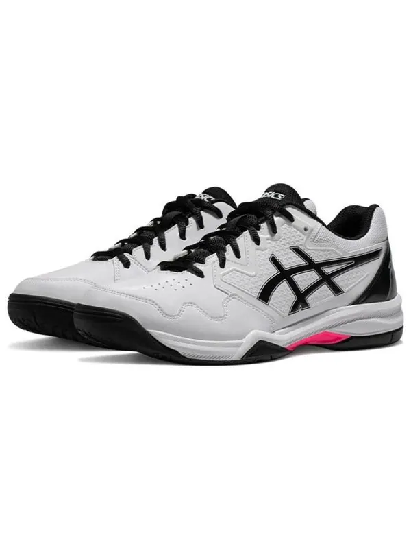 Кроссовки gel dedicate 7 'white black pink' Asics — изображение 2 из 4, черный