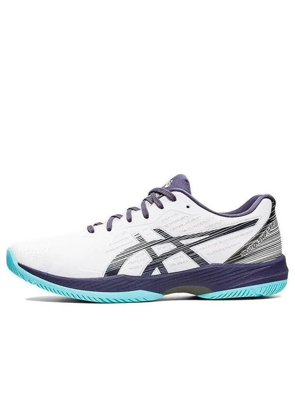 Кроссовки solution swift ff 'white indigo fog' Asics — изображение 1 из 4, белый/синий