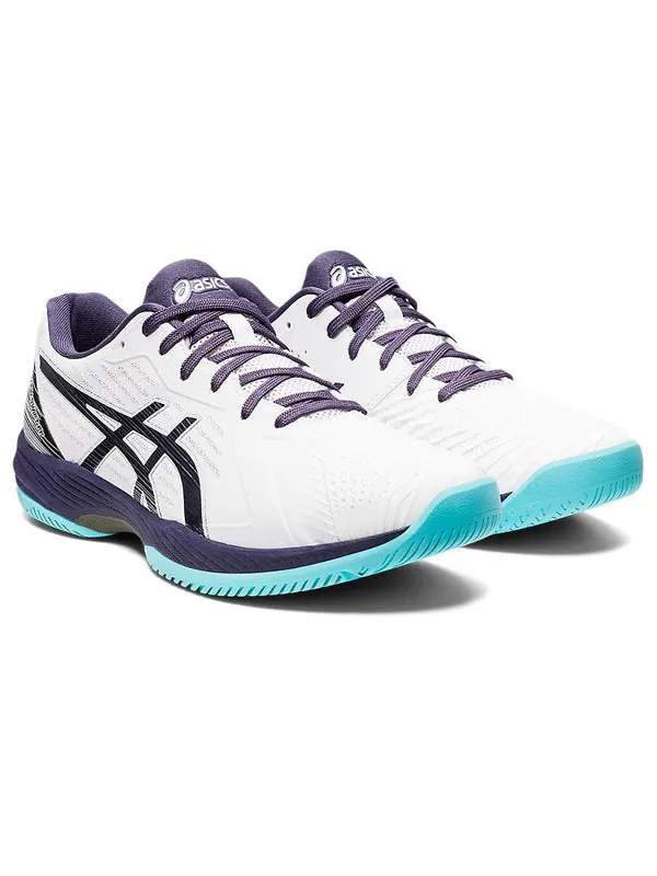 Кроссовки solution swift ff 'white indigo fog' Asics — изображение 3 из 4, белый/синий