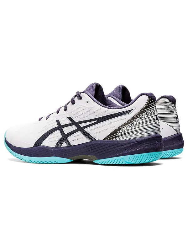 Кроссовки solution swift ff 'white indigo fog' Asics — изображение 4 из 4, белый/синий