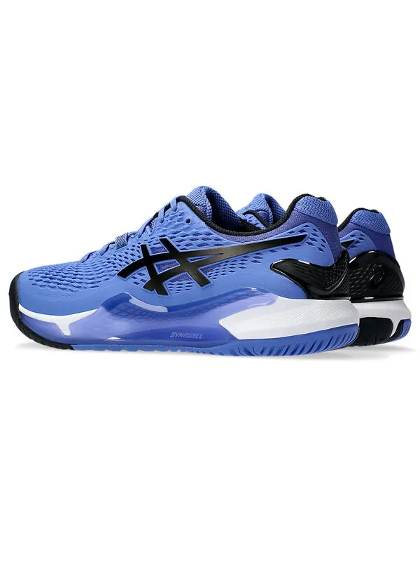 Кроссовки гелевые Resolution 9 ac теннисные кроссовки Asics — изображение 4 из 4, синий/черный