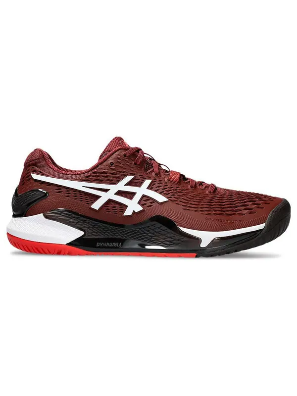 Кроссовки гель разрешение 9 Asics — изображение 3 из 4, красный/белый