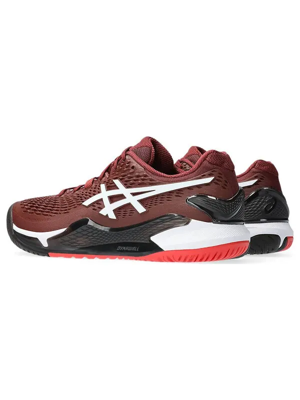 Кроссовки гель разрешение 9 Asics — изображение 4 из 4, красный/белый