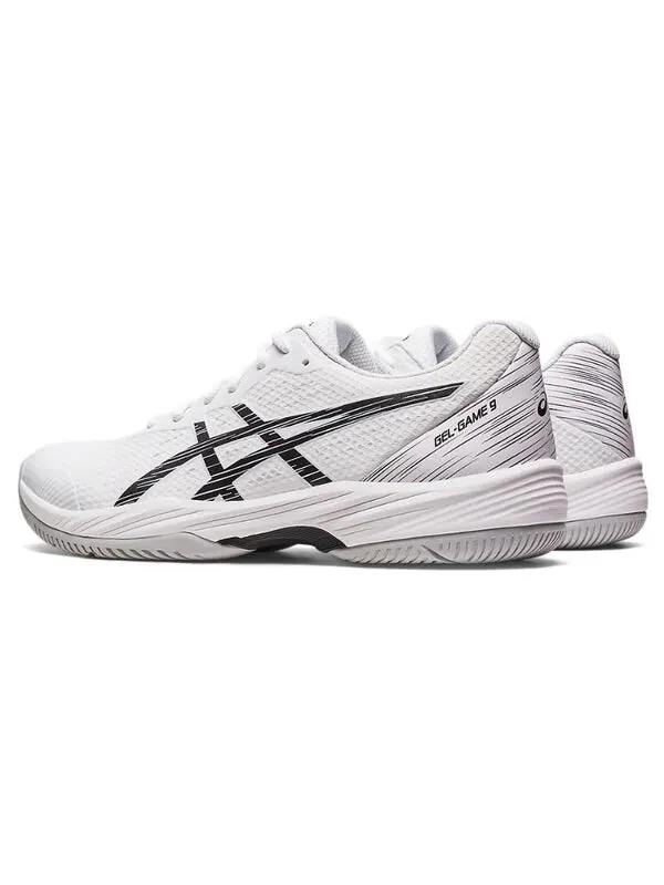 Кроссовки гелевые игра 9 Asics — изображение 4 из 4, белый/черный