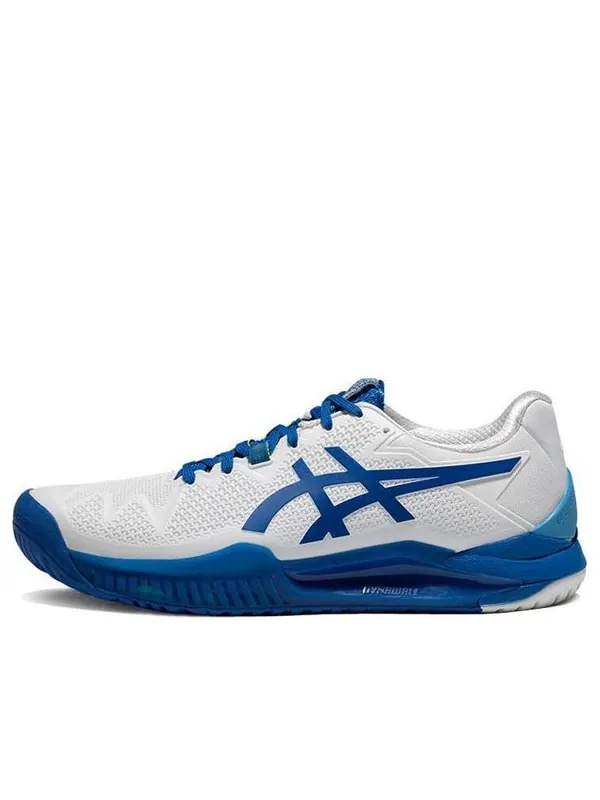 Кроссовки gel resolution 8 'novak pack' Asics — изображение 1 из 4, белый/синий
