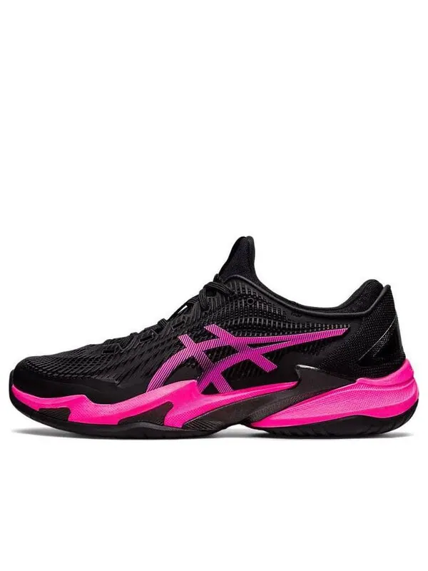 Кроссовки court ff 3 'black hot pink' Asics — изображение 1 из 4, черный/розовый