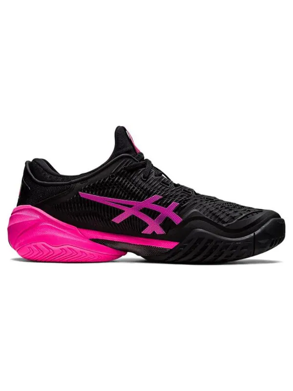 Кроссовки court ff 3 'black hot pink' Asics — изображение 2 из 4, черный/розовый