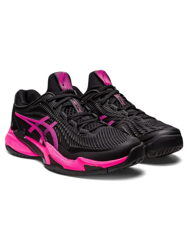 Кроссовки court ff 3 'black hot pink' Asics — изображение 3 из 4, черный/розовый