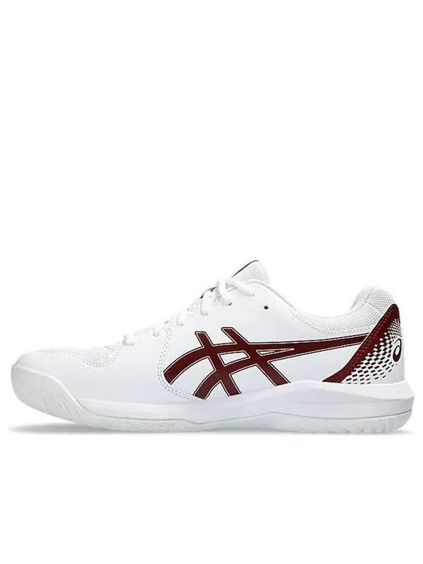 Кроссовки Asics Gel Dedicate 8 Tennis Shoes 'White Antique Red' — изображение 1 из 4, белый/красный