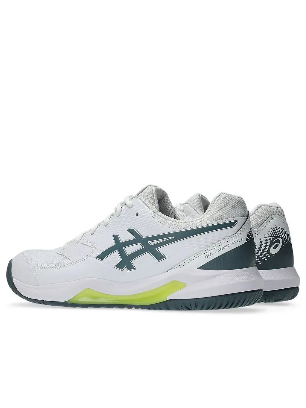Кроссовки ASICS Gel-Dedicate 8 'White Ironclad' 1041A408-108 — изображение 4 из 7, белый