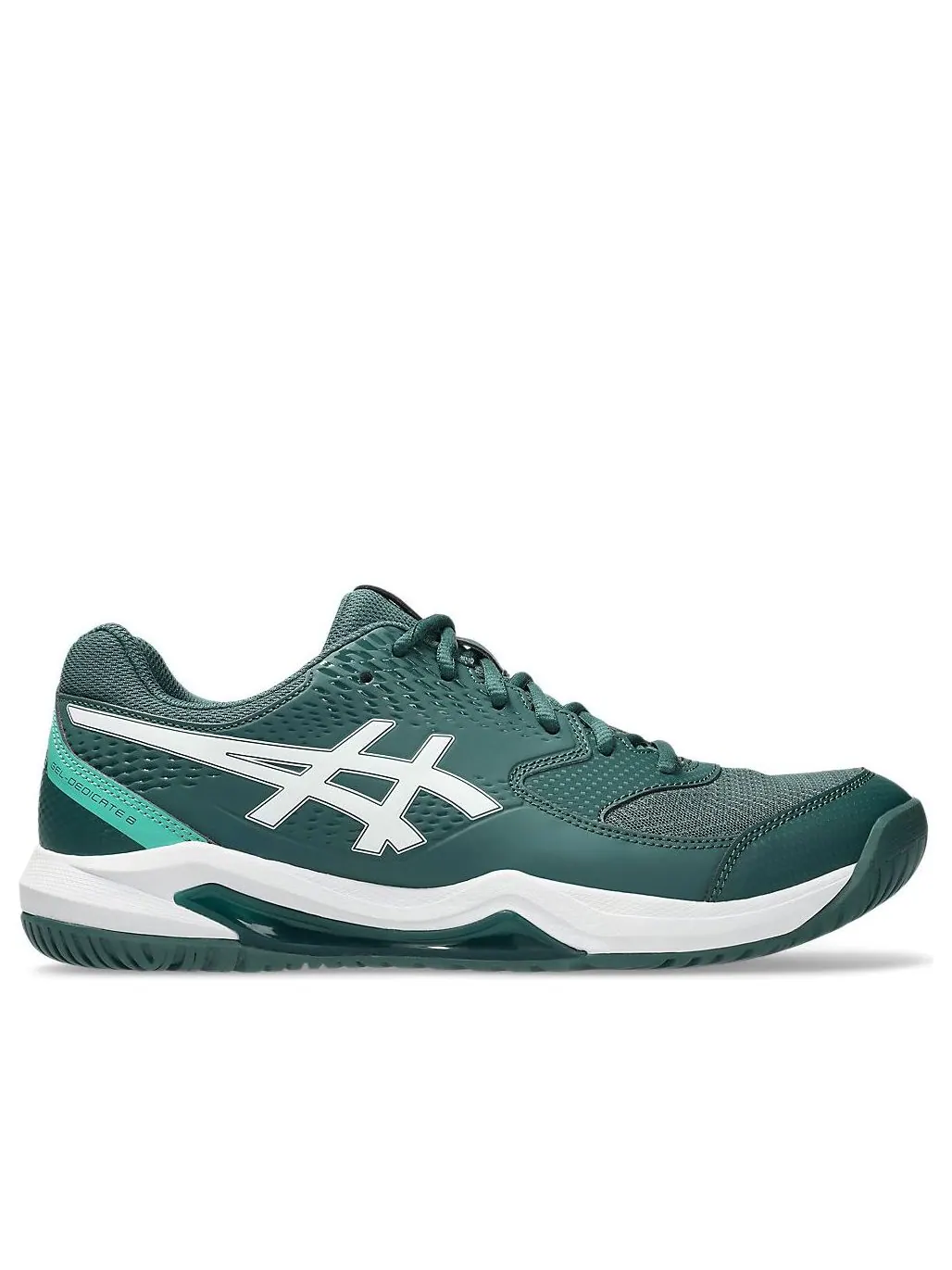 Asics Gel-Dedicate 8 'Dark Neptune White' — изображение 2 из 7, темный/белый