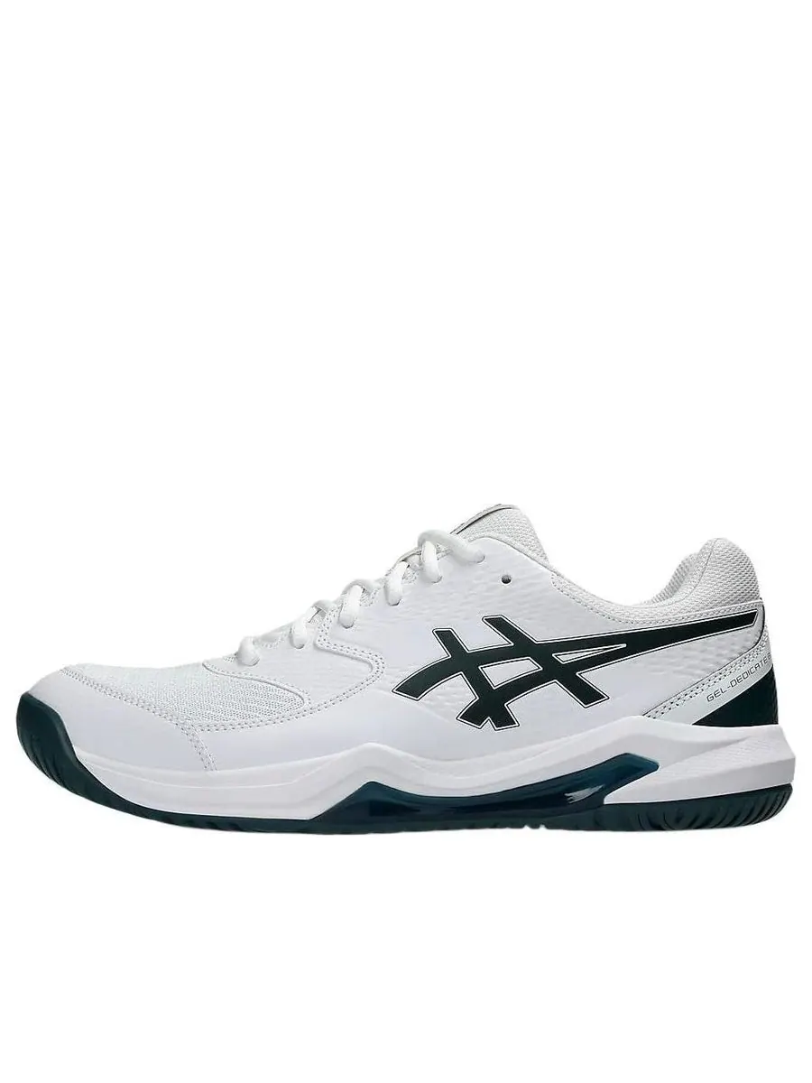 Кроссовки ASICS GEL-Dedicate 8 2E 'White Saxon Green' — изображение 1 из 8, белый