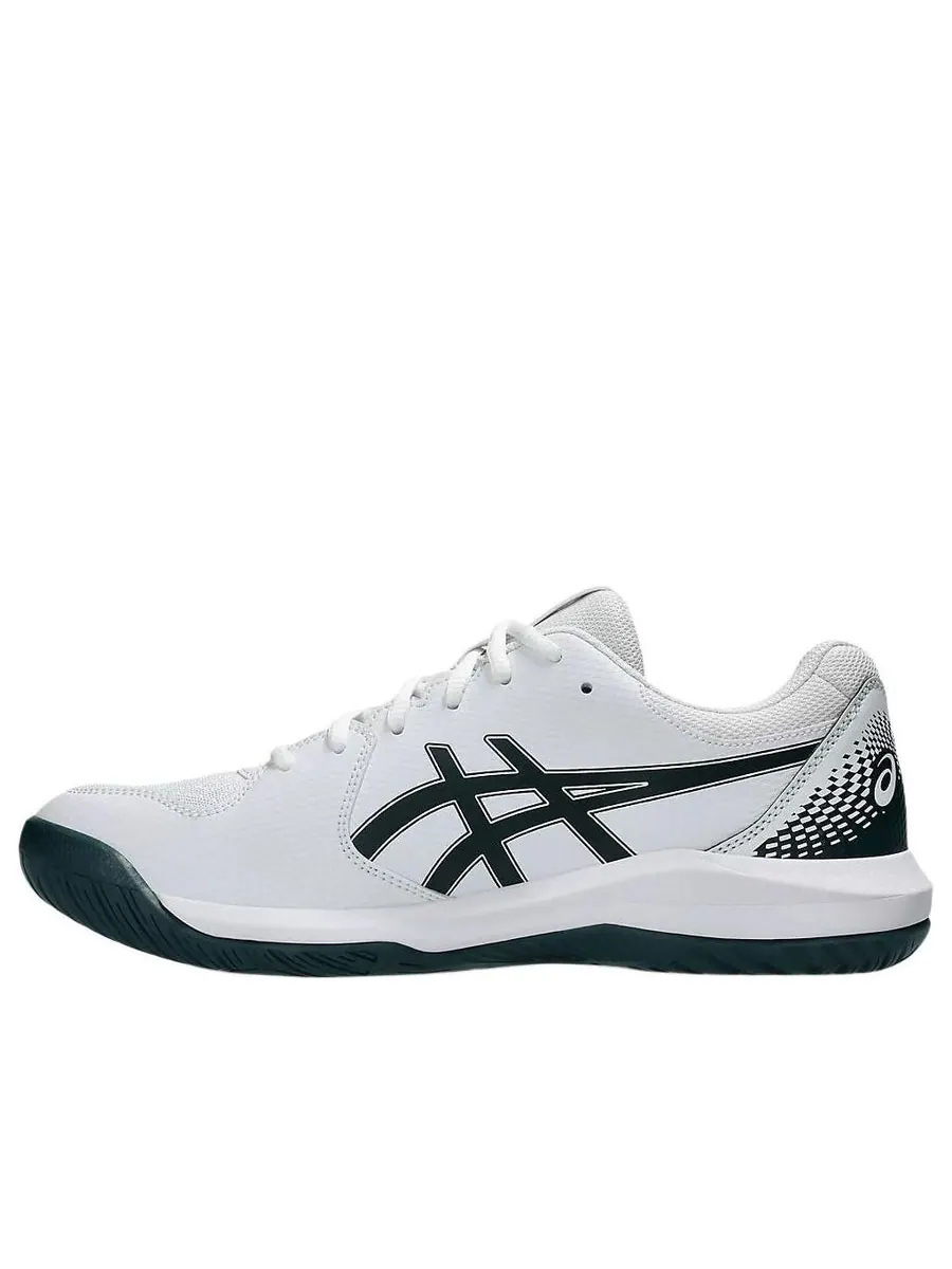 Кроссовки ASICS GEL-Dedicate 8 2E 'White Saxon Green' — изображение 3 из 8, белый