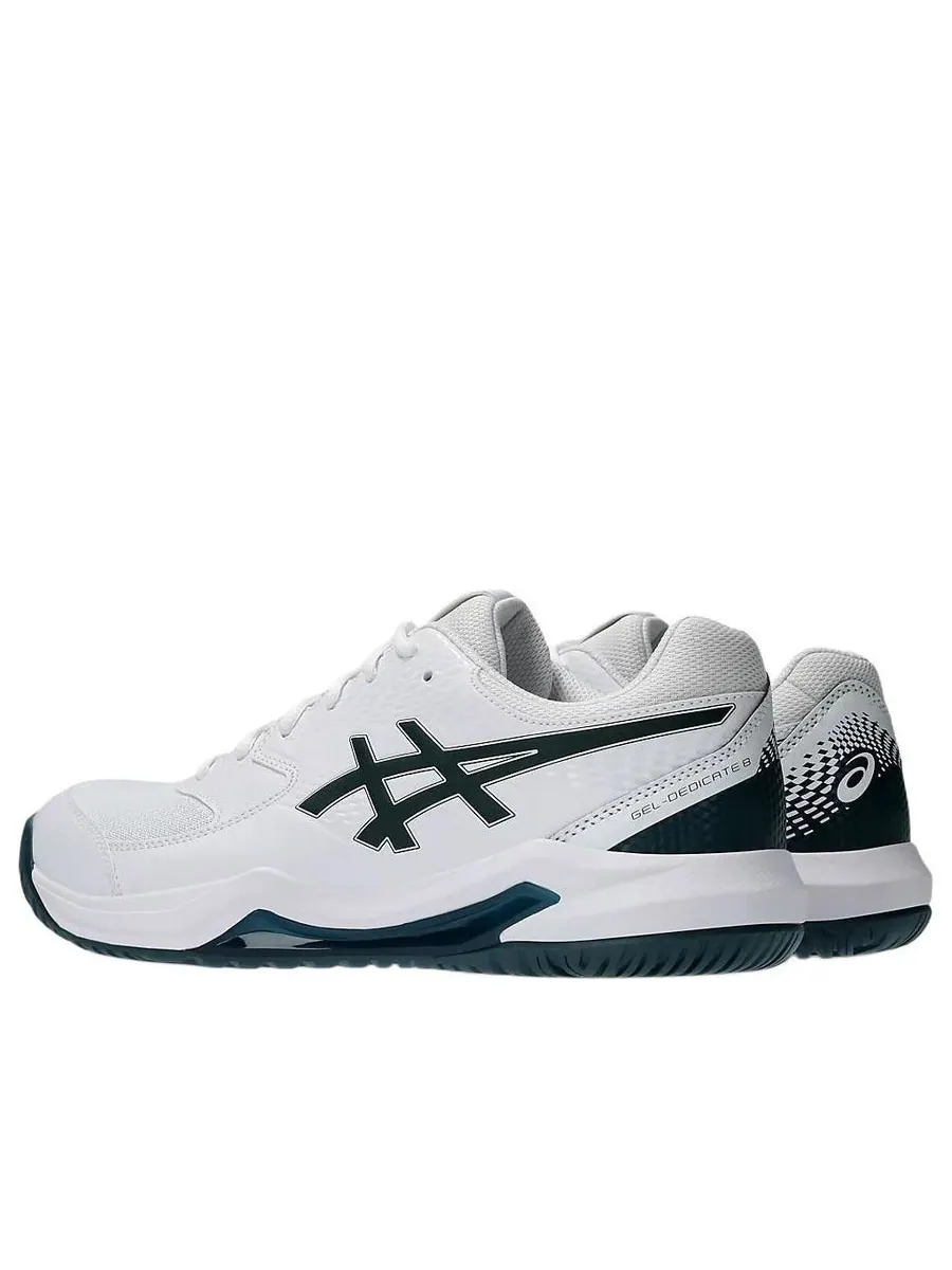 Кроссовки ASICS GEL-Dedicate 8 2E 'White Saxon Green' — изображение 5 из 8, белый
