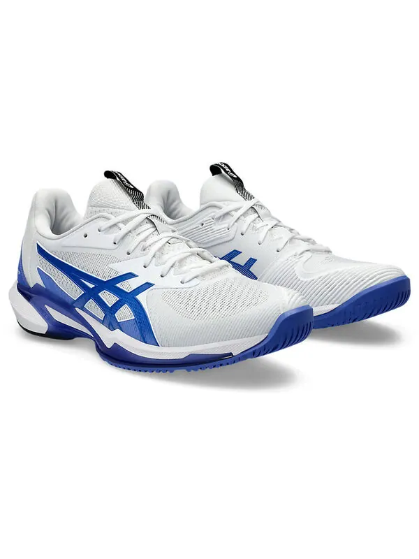 Кроссовки solution speed ff 3 теннисные кроссовки Asics — изображение 3 из 4, белый/синий