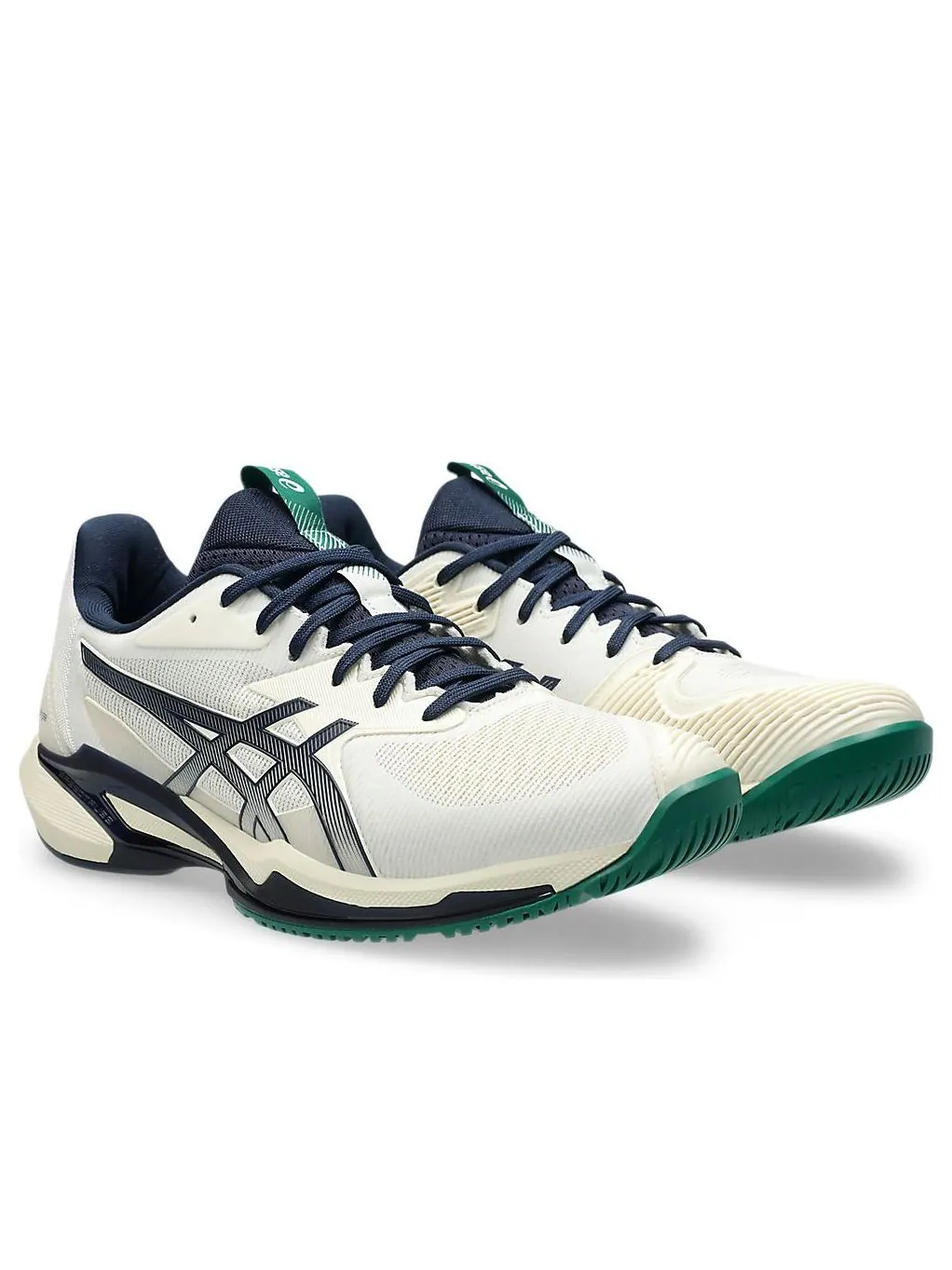 Кроссовки Asics Solution Speed FF 3 Tennis 'Cream Midnight' — изображение 3 из 7, кремовый