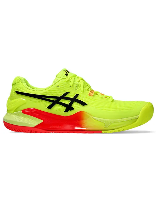 Кроссовки gel-resolution 9 'paris' Asics — изображение 2 из 4, желтый/черный