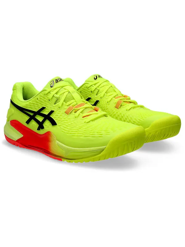 Кроссовки gel-resolution 9 'paris' Asics — изображение 3 из 4, желтый/черный