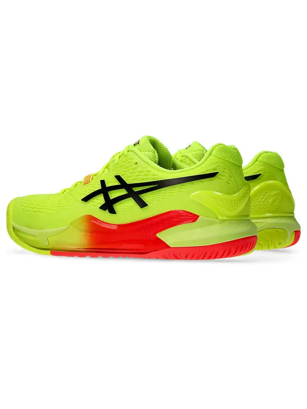 Кроссовки gel-resolution 9 'paris' Asics — изображение 4 из 4, желтый/черный