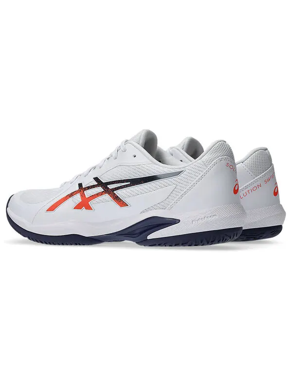 Кроссовки solution swift ff 2 clay 'white nova orange' Asics — изображение 4 из 4, белый/оранжевый