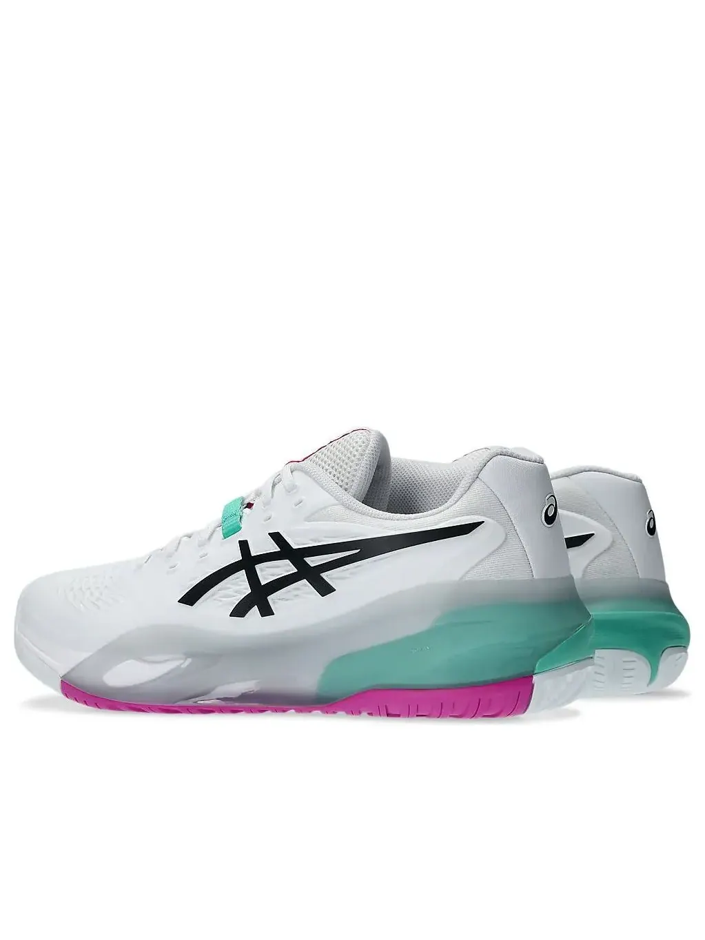 Кроссовки ASICS Gel-Resolution X 'White Aurora Green' — изображение 4 из 7, белый
