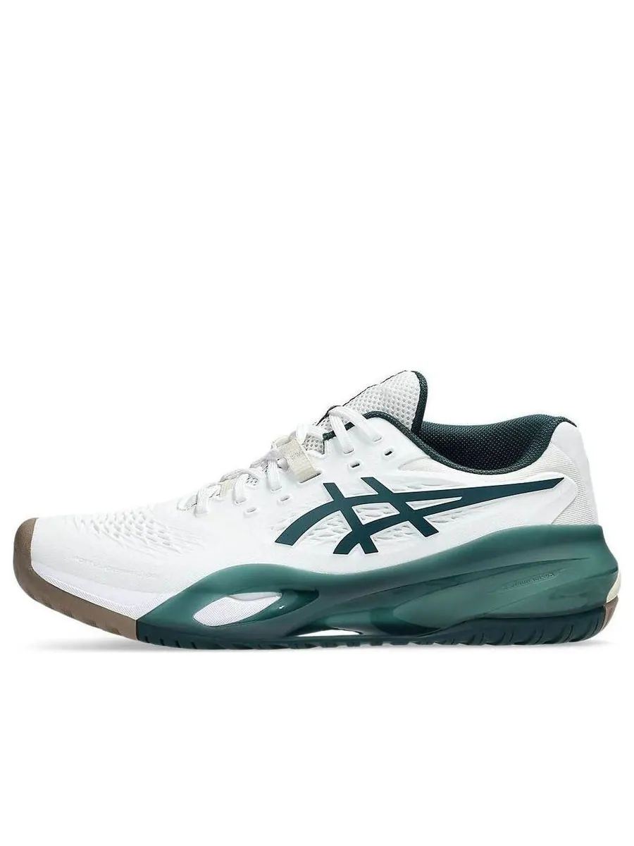 Кроссовки ASICS Gel-Resolution X 'White Saxon Green' — изображение 1 из 7, белый