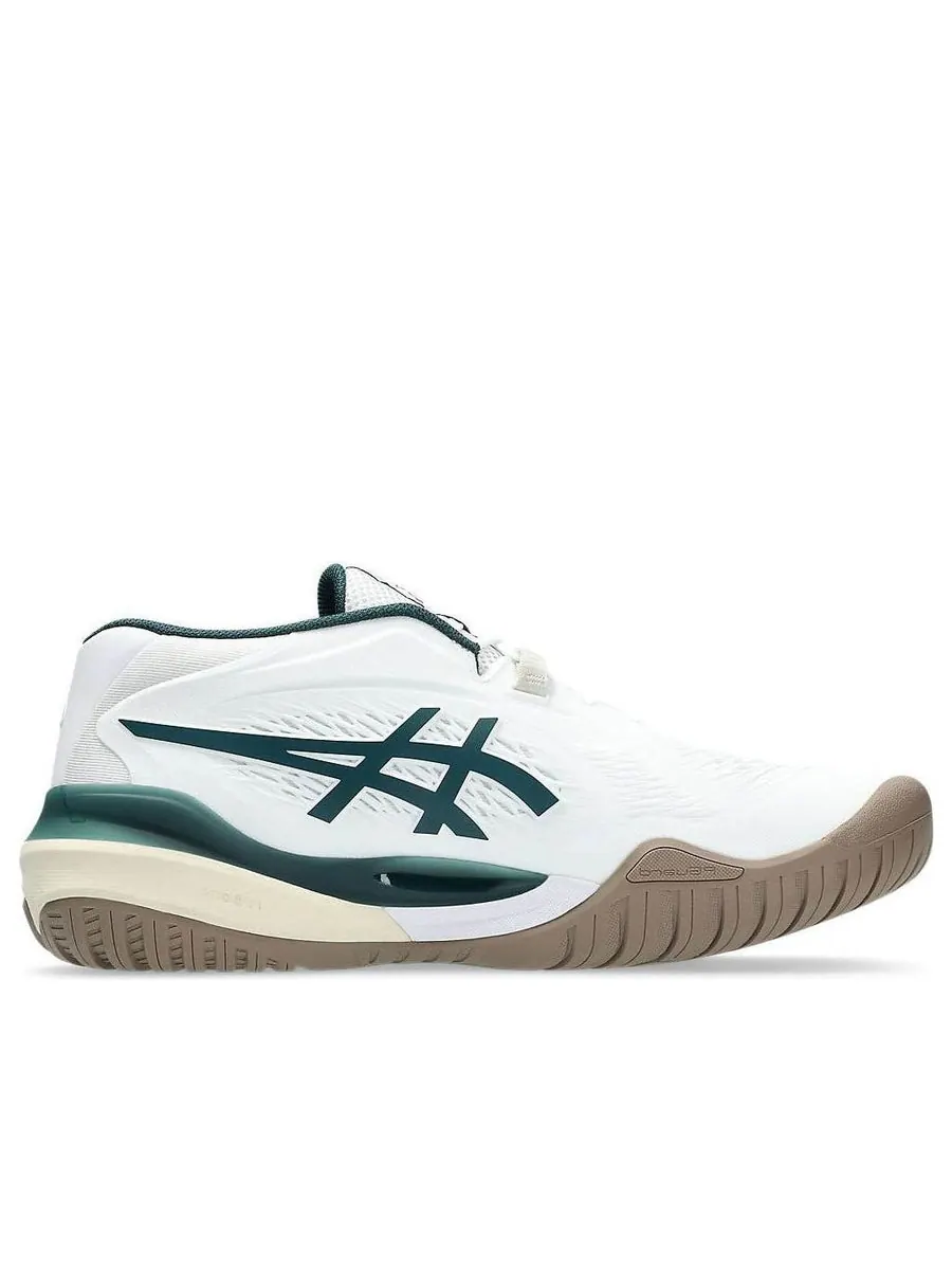 Кроссовки ASICS Gel-Resolution X 'White Saxon Green' — изображение 2 из 7, белый