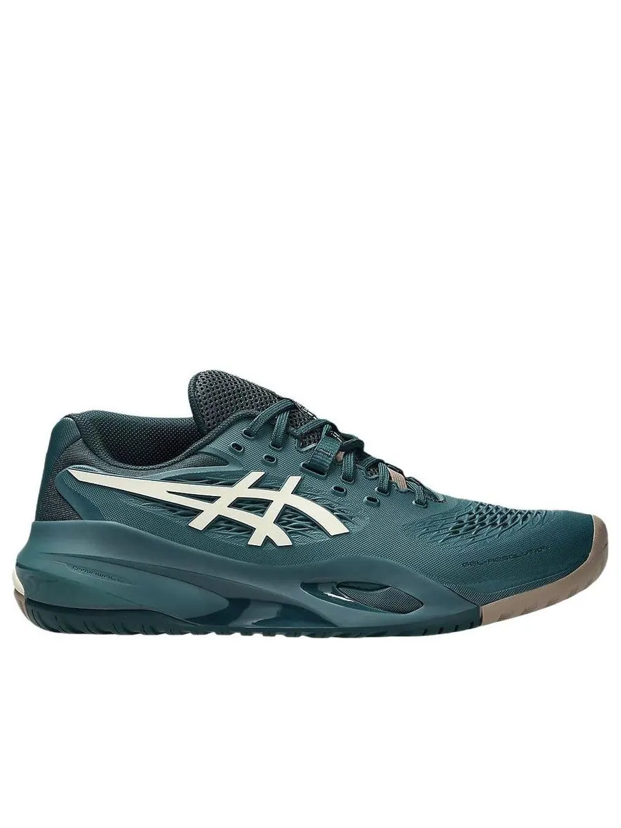 Кроссовки ASICS Gel-Resolution X 'Saxon Green Birch' — изображение 2 из 6, зеленый