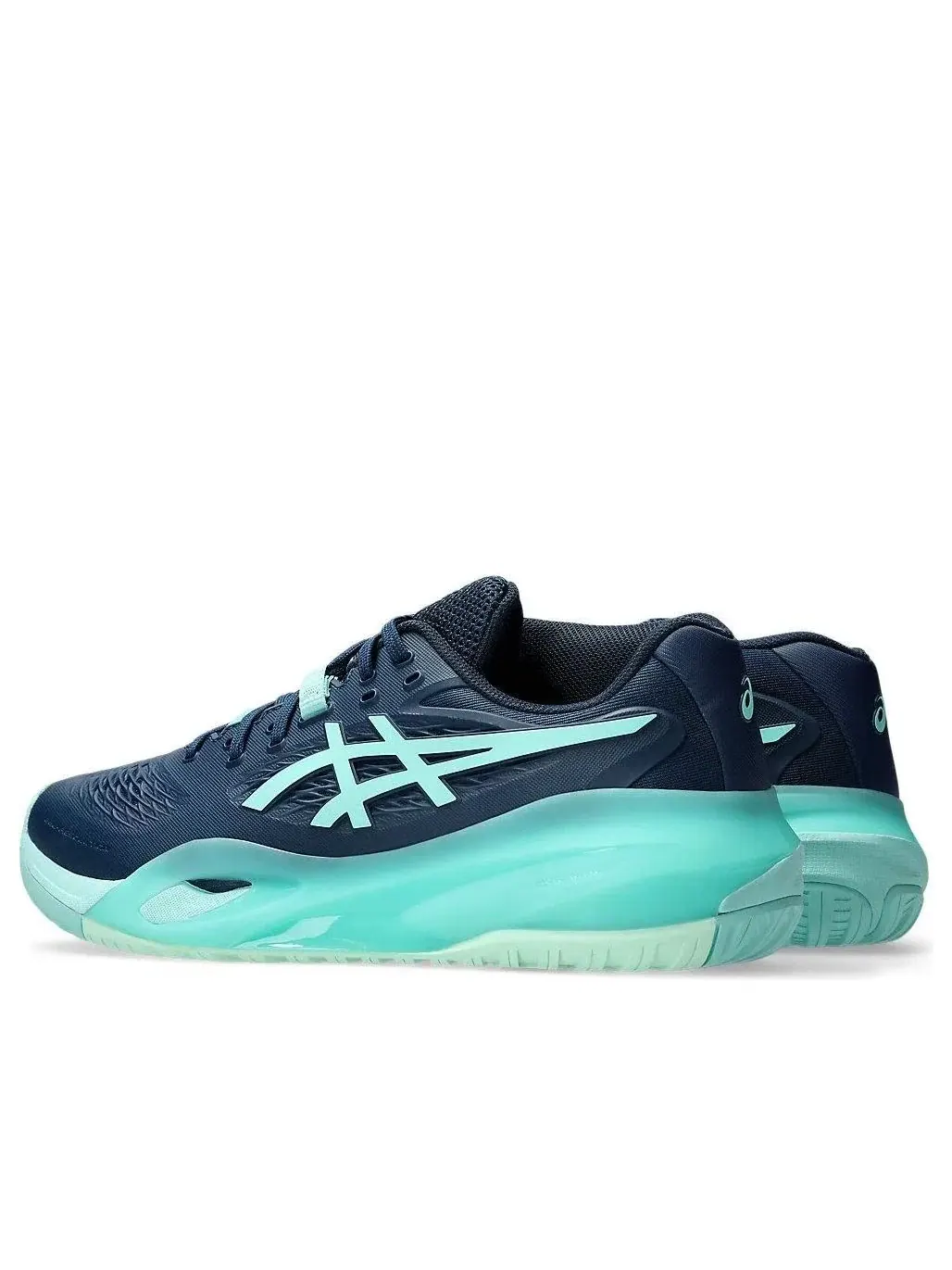 Мужские теннисные кроссовки со шнуровкой Gel-Resolution ASICS — изображение 2 из 7, синий