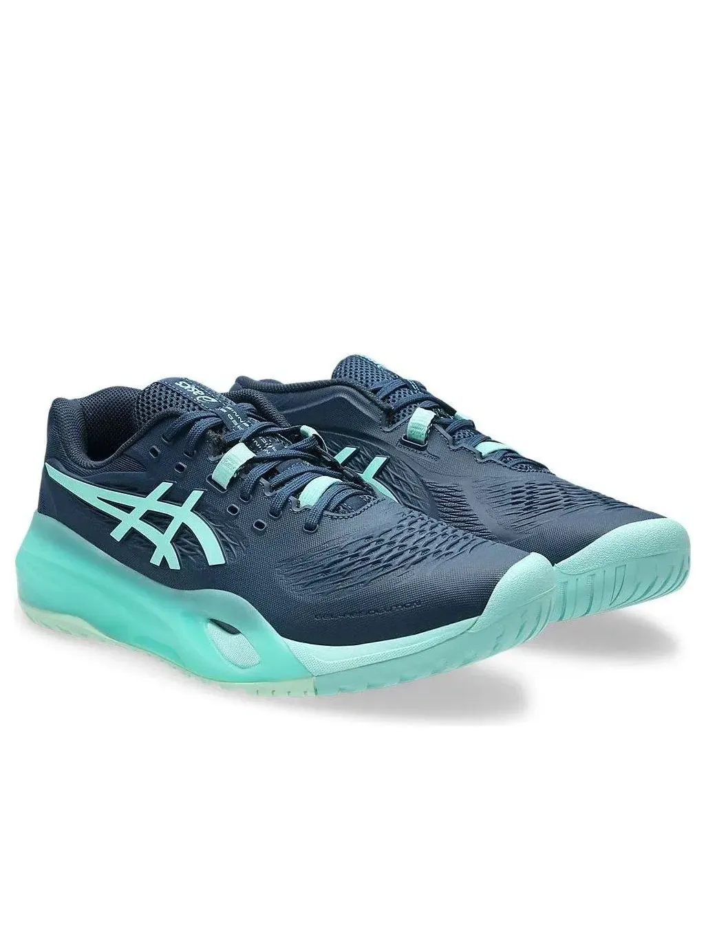 Мужские теннисные кроссовки со шнуровкой Gel-Resolution ASICS — изображение 3 из 7, синий